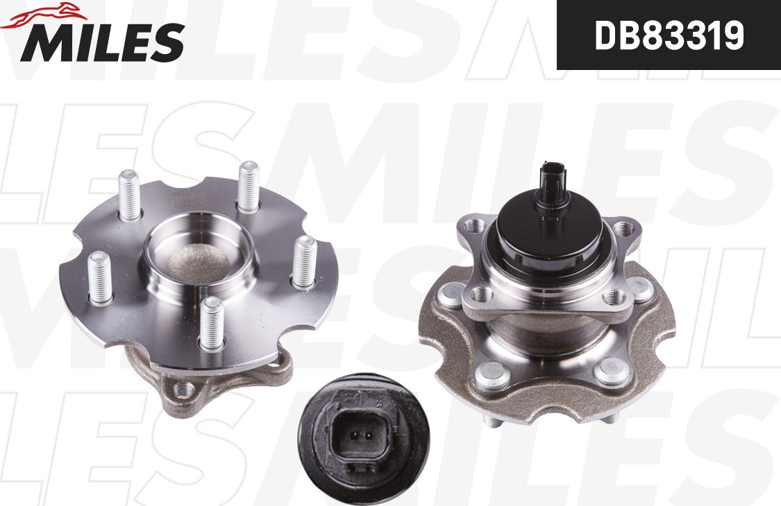 Ступица колеса с интегрированным подшипником (в сборе) Miles. Артикул DB83319