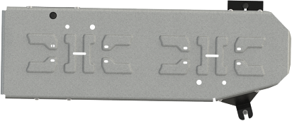 Защита алюминиевая Шериф (6 мм) усиленная для топливного бака Ford Ranger IV 2022-2026. Артикул 08.6071