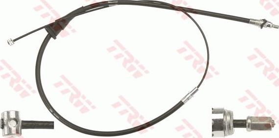 Трос ручника (тросик ручного тормоза) TRW передний для Dodge Caravan IV 2001-2007. Артикул GCH685