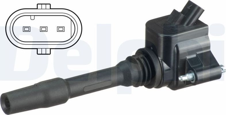 Катушка зажигания Delphi. Артикул GN10882-12B1