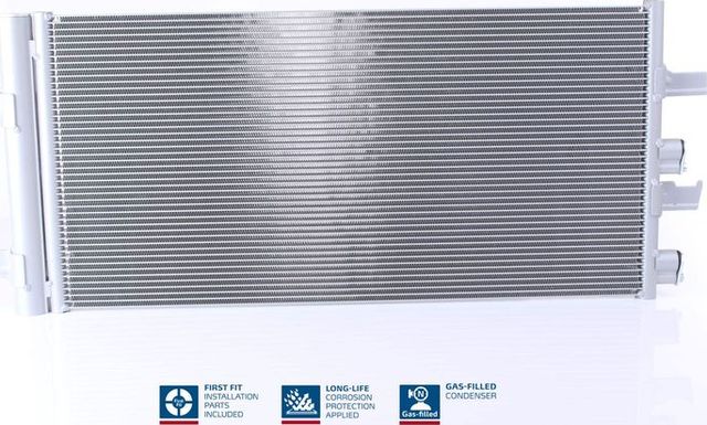 Радиатор кондиционера (конденсатор) Nissens (алюминий) для BMW 2 F44 2019-2026. Артикул 940686