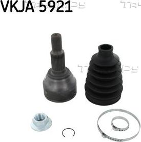Шрус наружный (граната) SKF передний для Opel Vectra C 2002-2008. Артикул VKJA 5921