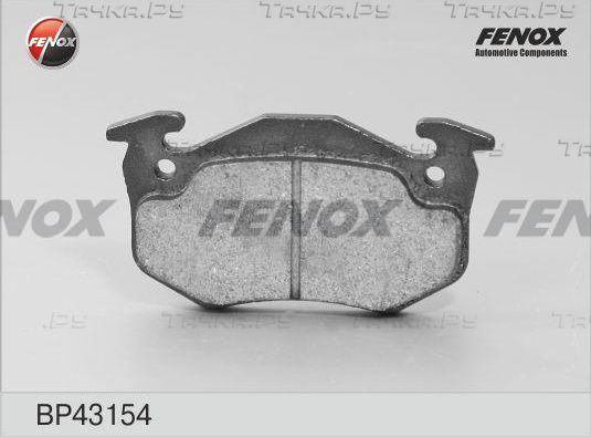 Тормозные колодки Fenox задние для Renault 19 II 1991-1996. Артикул BP43154