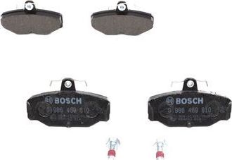 Тормозные колодки Bosch (Low-Metallic) задние для Ford Escort V 1992-1995. Артикул 0 986 469 810