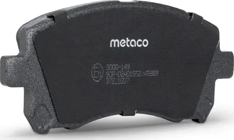 Колодки тормозные SUBARU IMPREZA/FORESTER/LEGACY 96- перед. (Metaco). Артикул 3000149