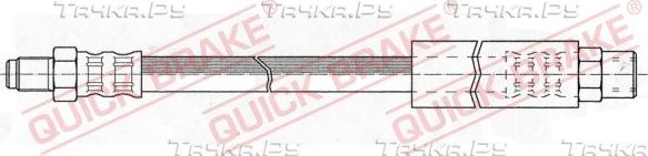 Тормозной шланг Quick Brake передний правый/левый для BMW Z1 1988-1991. Артикул 32.303