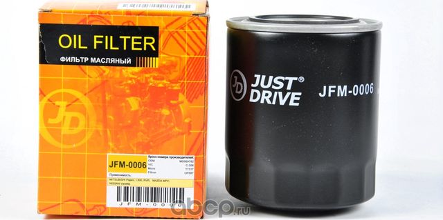Фильтр масляный /C306 (Just Drive). Артикул JFM0006