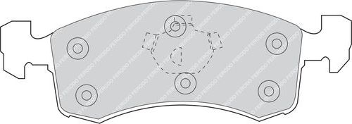 Тормозные колодки Ferodo Premier. Артикул FDB923