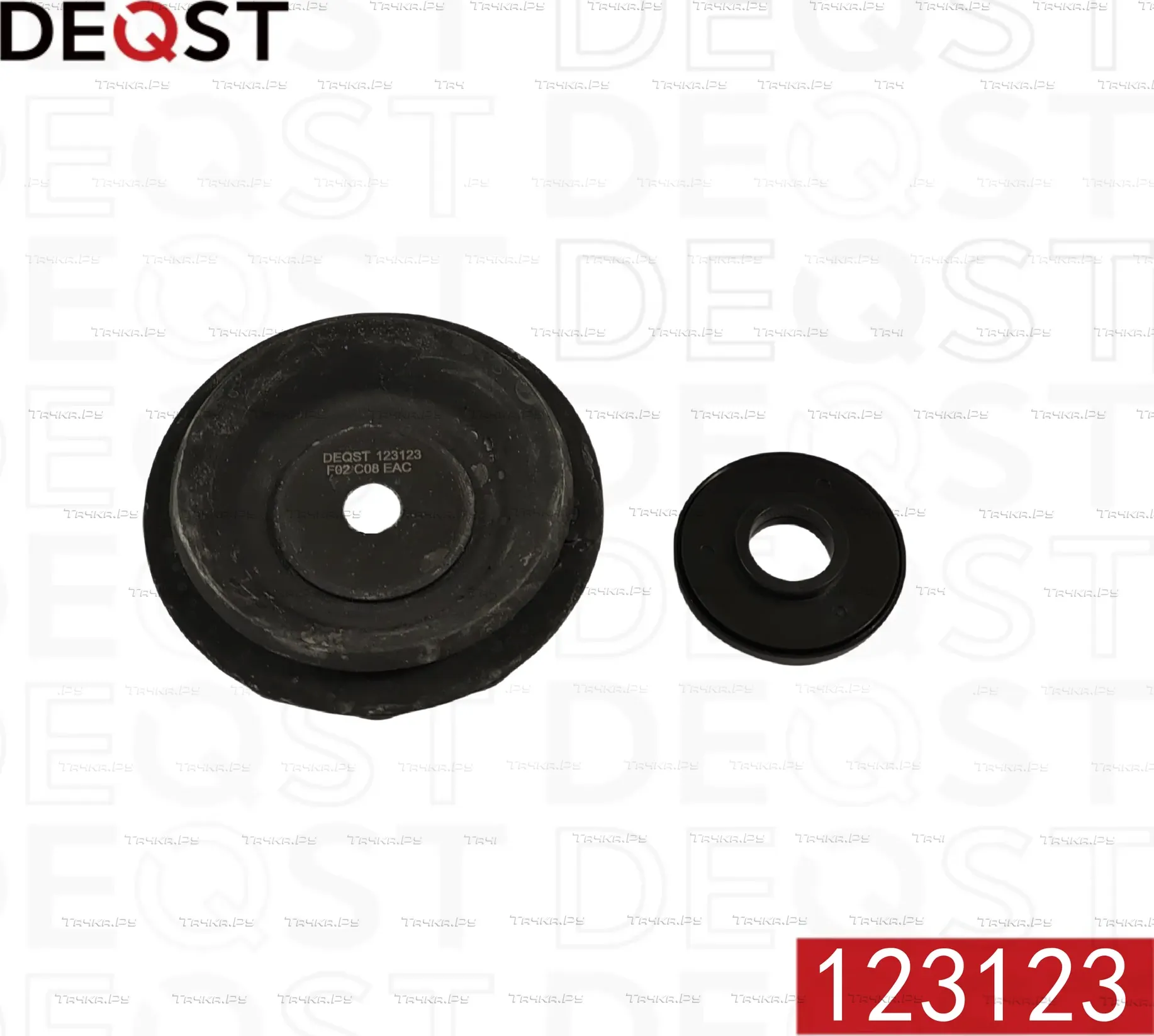 Опора переднего амортизатора L=R (с подшип.) KIA RIO III (UB) 06.11- 1.4 16V DEQ (Deqst). Артикул 123123
