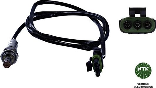 Лямбда-зонд (кислородный датчик) NGK. Артикул 93128