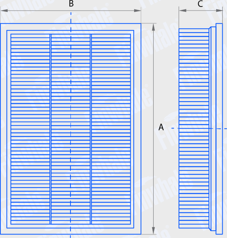 Воздушный фильтр Finwhale. Артикул AF928