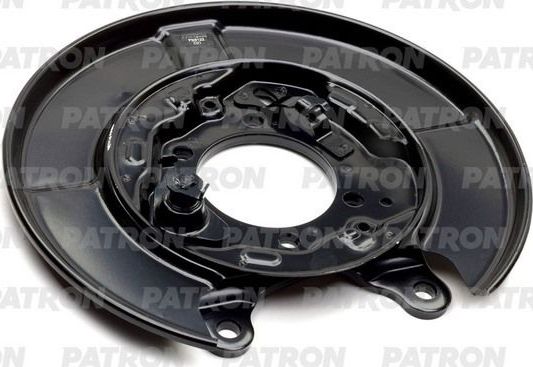 Кожух (щиток) тормозного диска Patron задний правый для Nissan Qashqai I 2007-2013. Артикул PBS122