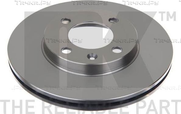 Тормозной диск NK передний для Volkswagen Polo III 1995-2002. Артикул 204724