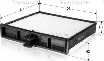 Салонный фильтр  Tecneco Filters. Артикул CK10087