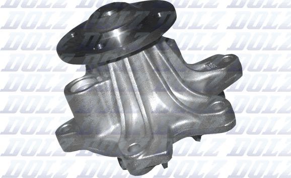 Помпа (водяной насос) Dolz для Toyota Corolla E140, E150 2007-2008. Артикул T227