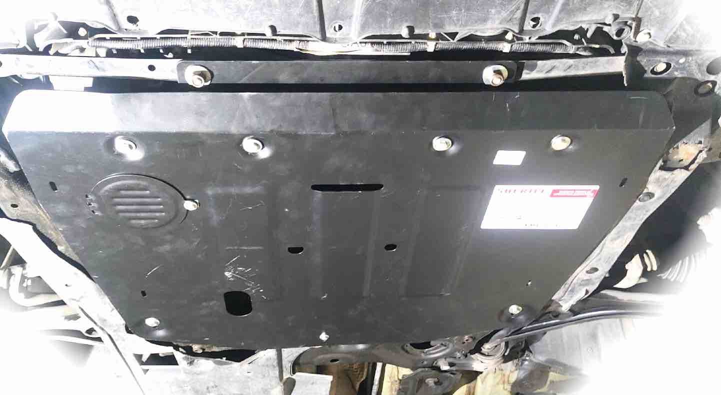 Защита Шериф (2 мм) для картера и КПП Honda Civic X 2015-2021. Артикул 09.5297