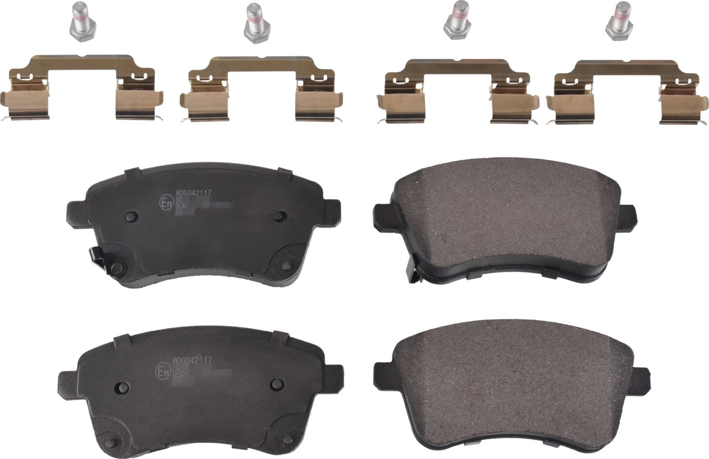 Тормозные колодки Blue Print. Артикул ADG042117