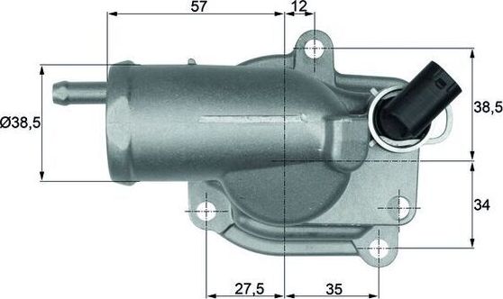 Термостат Mahle Behr. Артикул TH 10 87