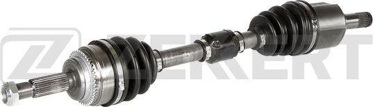 Полуось (привод в сборе, приводной вал) Zekkert передняя левая для Mitsubishi Lancer IX 2003-2013. Артикул AW-5601