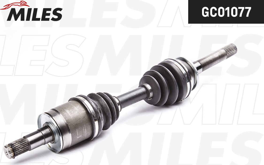 Полуось (привод в сборе, приводной вал) Miles. Артикул GC01077