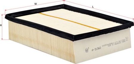 Воздушный фильтр Sakura. Артикул A-31060