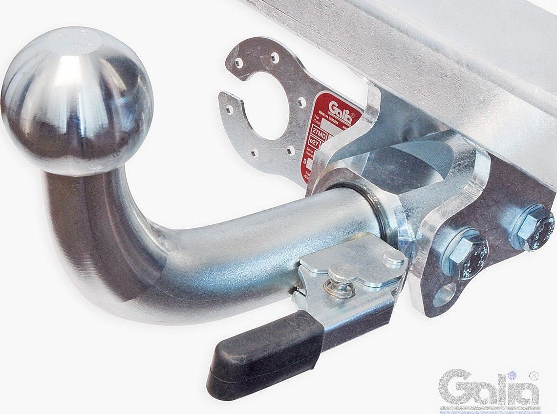 Фаркоп Galia оцинкованный для BMW X3 F25 (искл. M-пакет) 2011-2014. Быстросъемный крюк. Артикул B019C