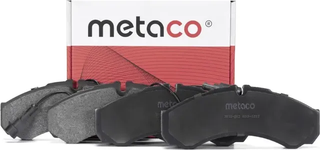 Колодки тормозные задние дисковые к-кт Nissan CabStar (2008-2011) (Metaco). Артикул 3010203