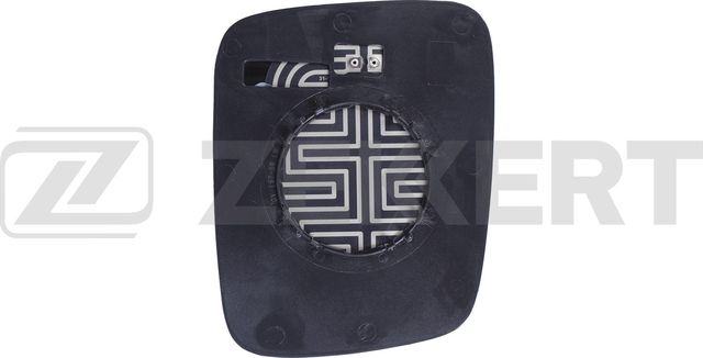 Зеркальное стекло бокового зеркала Zekkert левое для Volkswagen Transporter T4 1990-2003. Артикул SP-1013