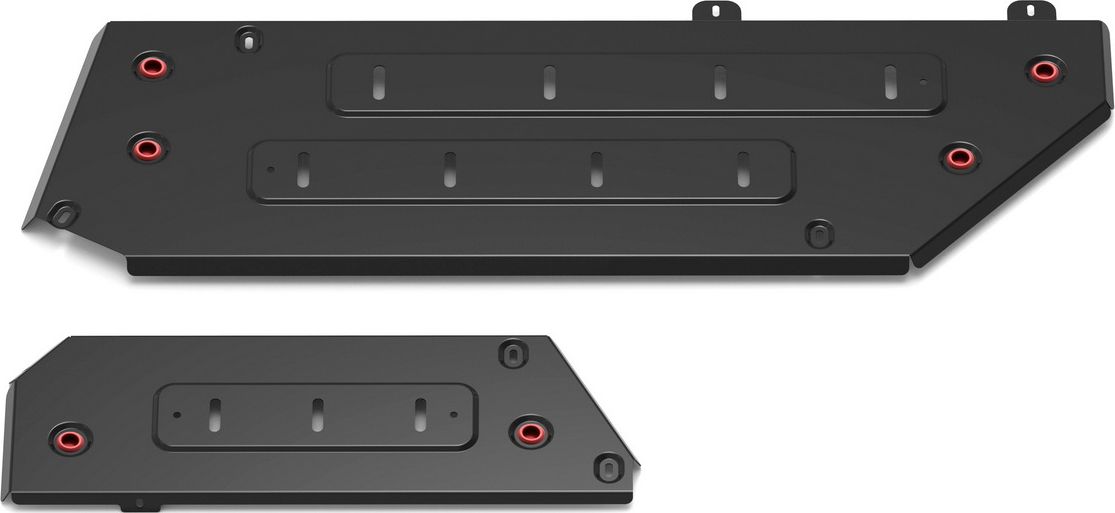 Защита АвтоБРОНЯ для топливного бака Toyota Land Cruiser 300 2021-2026. Артикул 111.09554.1