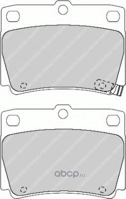 Тормозные колодки Mitsubishi. Артикул 4605A783