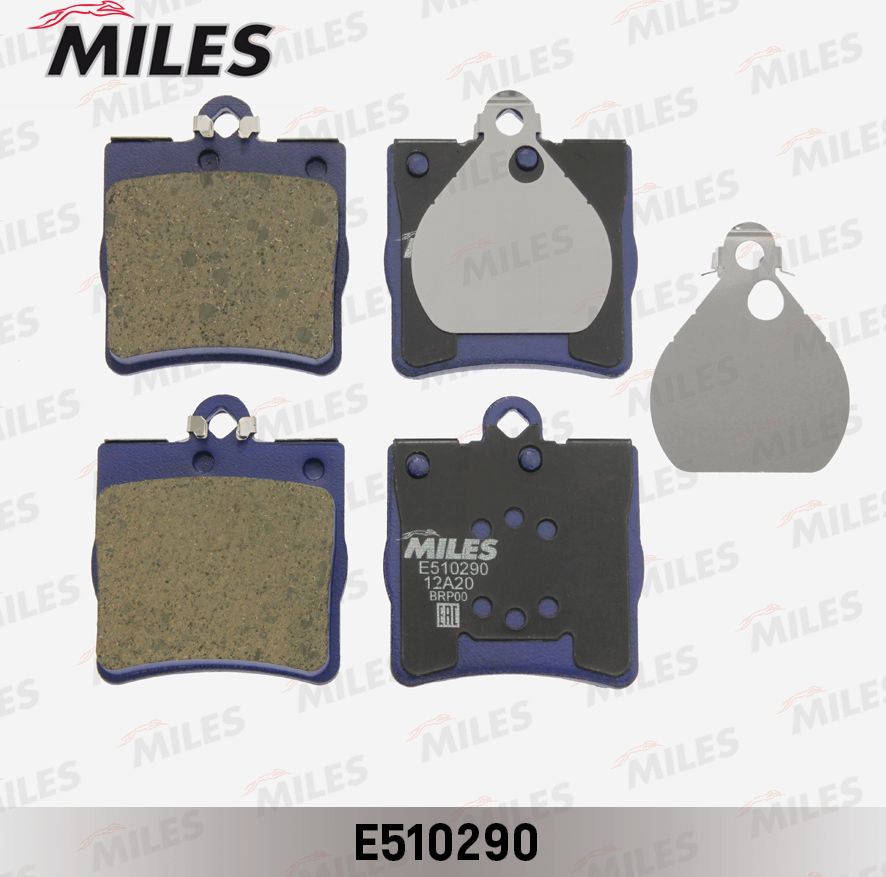 Тормозные колодки Miles (Керамика). Артикул E510290