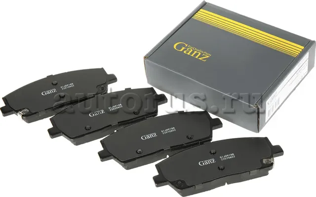 Колодки передние (Ganz). Артикул GIJ09188