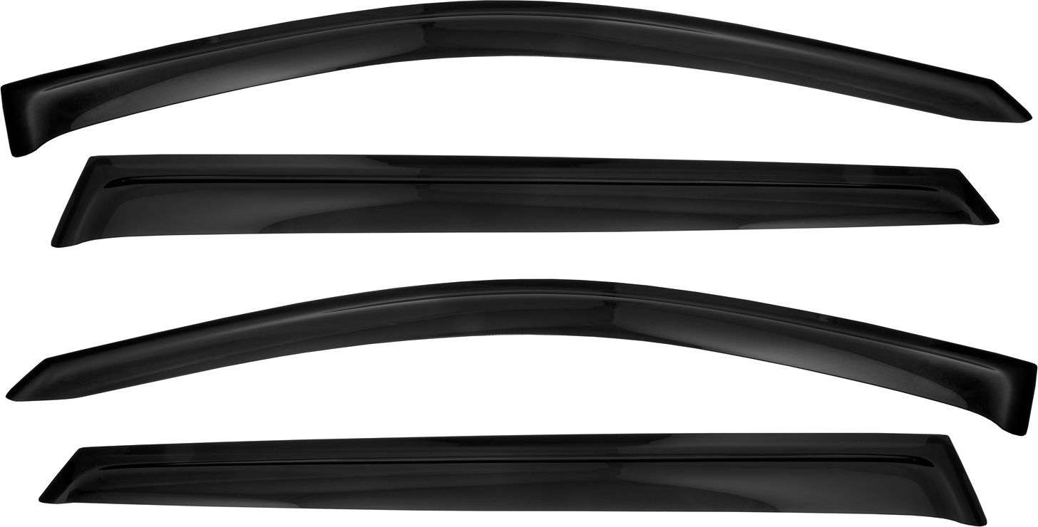 Дефлекторы REIN для окон (накладной скотч 3М) (4 шт.) Chery Tiggo 4 Pro 2021-2026. Артикул REINWV1356