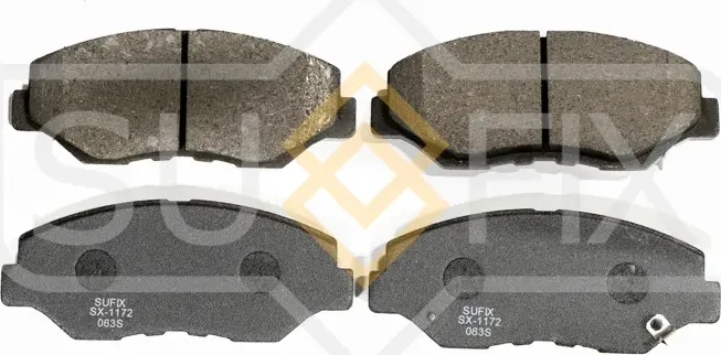 Колодки тормозные дисковые | перед прав/лев | (Sufix). Артикул SX-1172