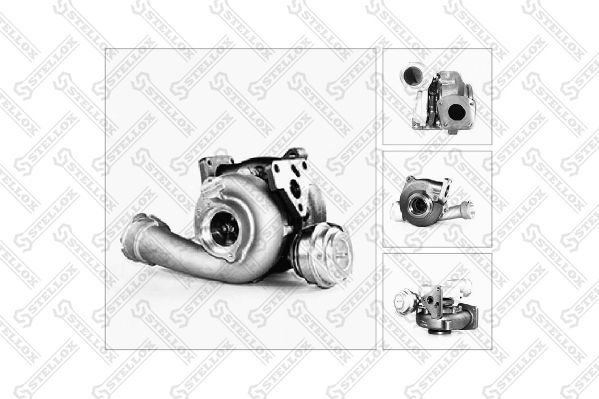 Турбина (турбокомпрессор) Stellox. Артикул 10-80306-SX