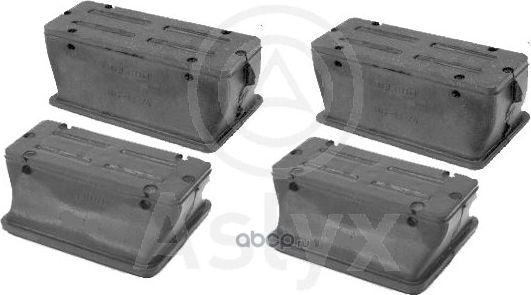 К-КТ ОПОР РЕССОРЫ MER SPRINTER 4 шт  ДЛЯ МЕТАЛЛИ (Aslyx) Aslyx. Артикул AS203320