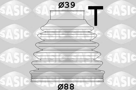 Пыльник ШРУСа наружный Sasic (термопласт). Артикул 1900027