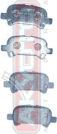 Тормозные колодки Akyoto Packing AKYOTO. Артикул AKD-06030