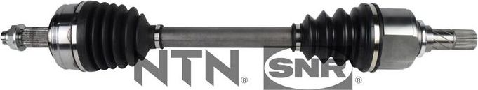 Полуось (привод в сборе, приводной вал) NTN / SNR. Артикул DK53.016
