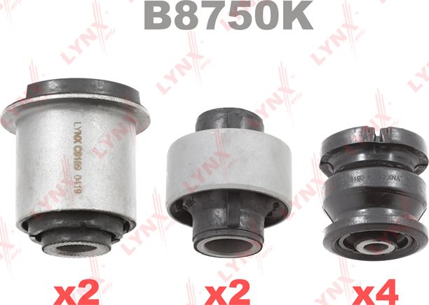 Сайлентблок переднего рычага подвески LYNXauto KIT. Артикул B8750K