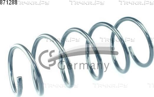 Пружина подвески CS-Germany передняя для Renault Clio II 2001-2013. Артикул 14.871.288