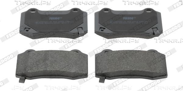 Тормозные колодки Ferodo Premier Eco Friction задние для Jeep Grand Cherokee III (WK) 2006-2010. Артикул FDB4777