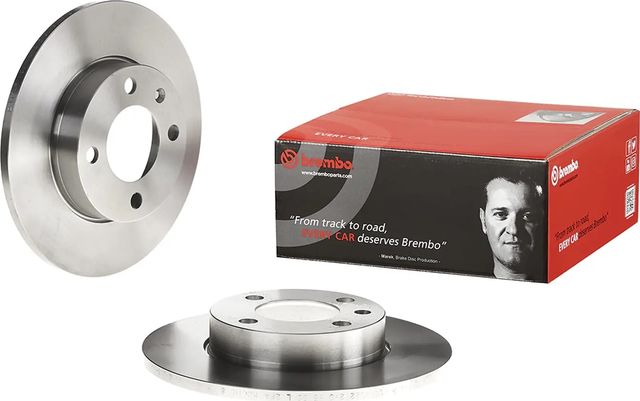 Тормозной диск Brembo передний для Audi 80 III (B2) 1978-1981. Артикул 08.2631.34