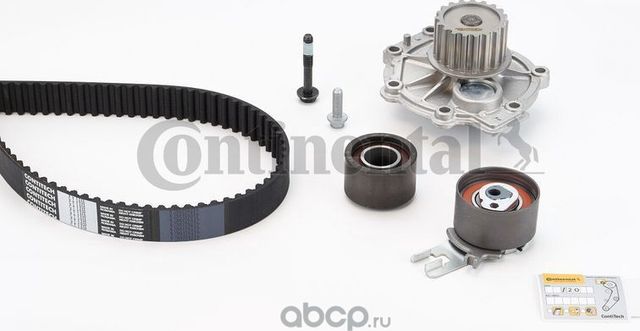 Водяной насос + комплект зубчатого ремня (VDO). Артикул CT1010WP1