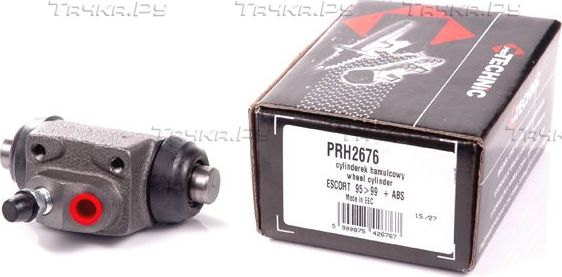 Тормозной цилиндр Protechnic (Чугун) задний правый/левый для Ford Focus I 1999-2004. Артикул PRH2676