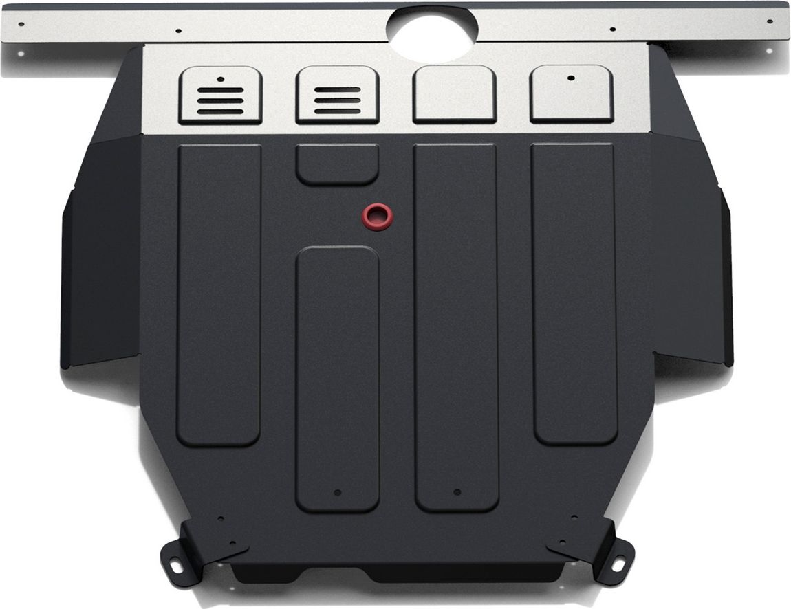 Защита АвтоБРОНЯ для картера и КПП Toyota Ipsum M10 4WD 1996-2001. Артикул 111.05741.1