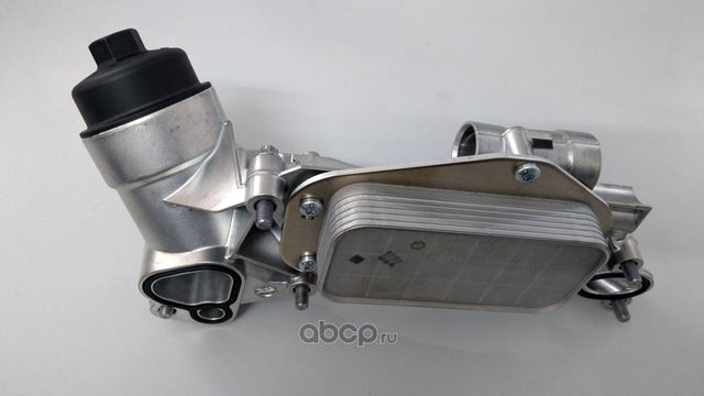 Радиатор масляный (маслоохладитель) для двигателя General Motors. Артикул 25199751