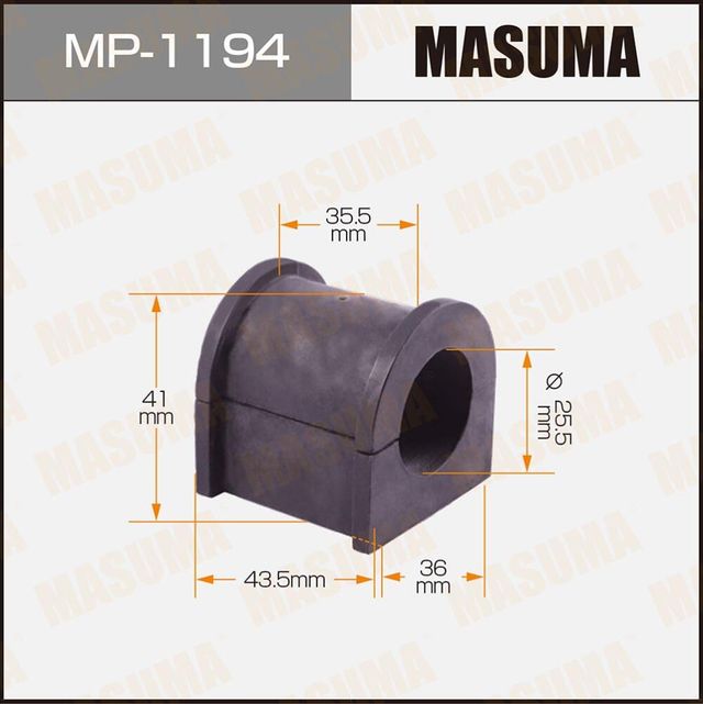 Втулки стабилизатора Masuma. Артикул MP-1194
