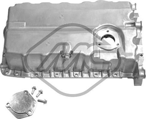 Масляный поддон картера двигателя Metalcaucho для Skoda Superb II 2008-2015. Артикул 05966