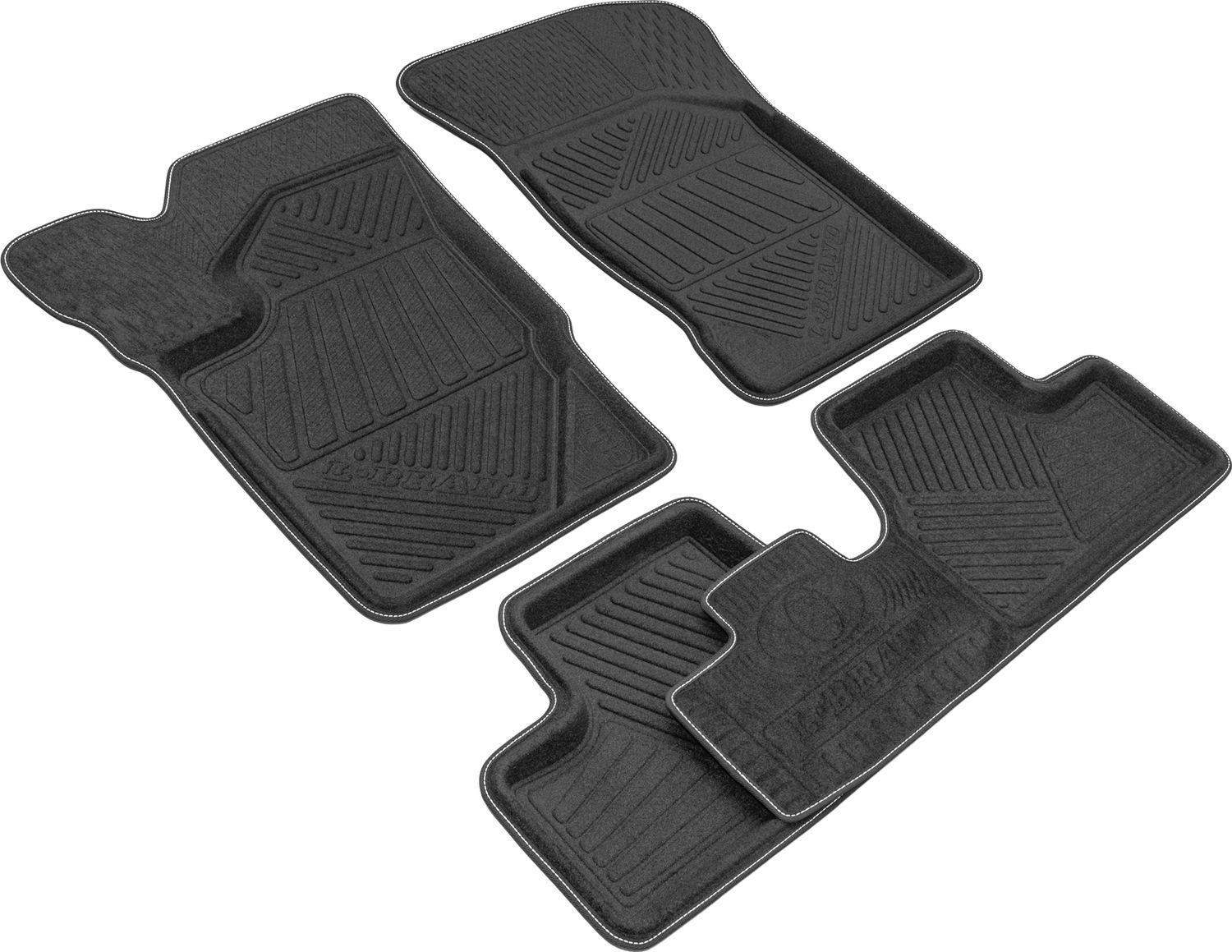 Коврики Rezkon 3D Evaplast для салона Lada Granta I Brand 2011-2026. Артикул 4539015100